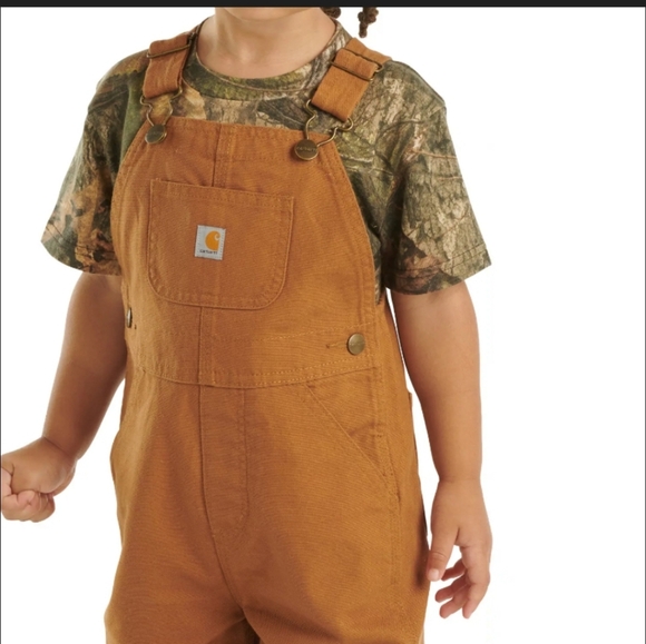 Carhartt Kids Brown Overalls - Picture 3 of 13